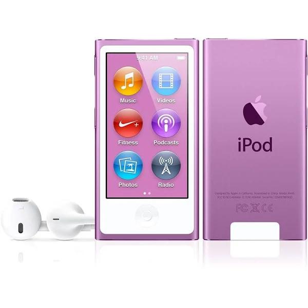 Apple iPod Nano 7th Generatn Purple 16 GB 16GB MD479LL/A Latest Model Player New