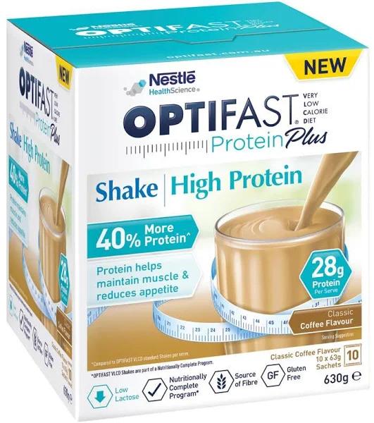 Optifast VLCD Protein Plus Shake Coffee 10 x 63g