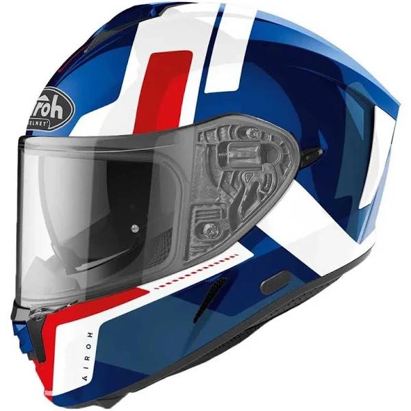 Airoh Spark Shogun Helmet, red-blue, Size XS