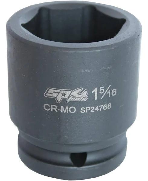 SP Tools Socket Impact 3/4"Dr 6Pt SAE 15/16"