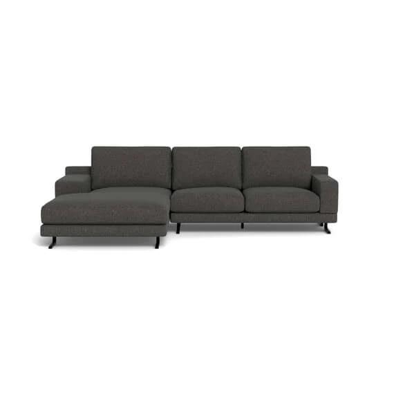 Bari Fabric Modular Sofa Licorice by Freedom