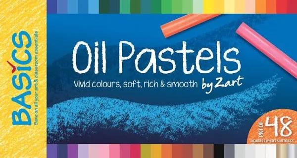 Basics - Oil Pastels: Large (Pack of 48)