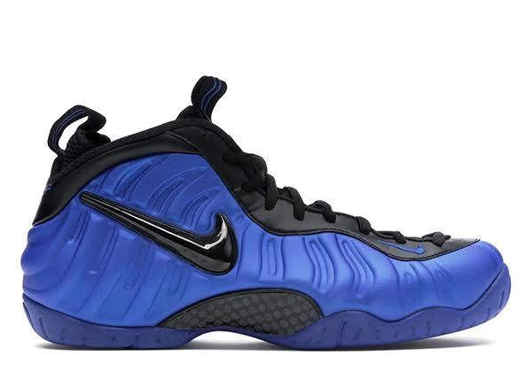 Nike Air Foamposite Pro Shoes Hyper Cobalt / Black 624041 403