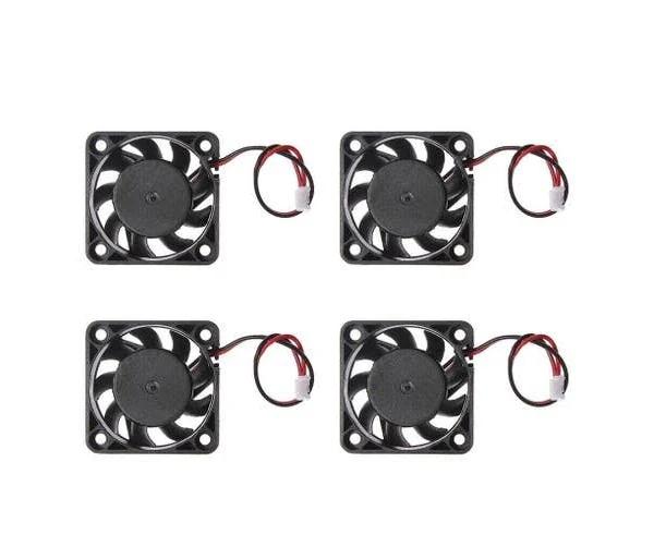 4 in 1 12V 2pin 40mm Mini 4cm Fan Silent Computer Cooler Cooling Fan PC