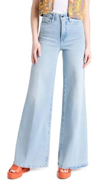 Good American Good Waist Palazzo Jeans | Blue | Size 2 | Shopbop