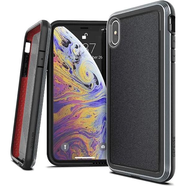 X-Doria 473156 Defense Ultra Aluminium Case For iPhone XS Max - Black