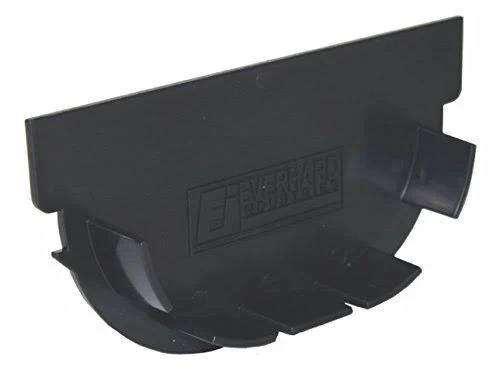 Everhard EasyDRAIN Compact Black Polymer End Cap