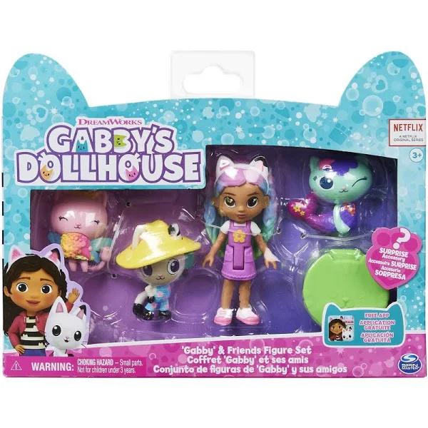 Gabby's Dollhouse Friends Figure Set