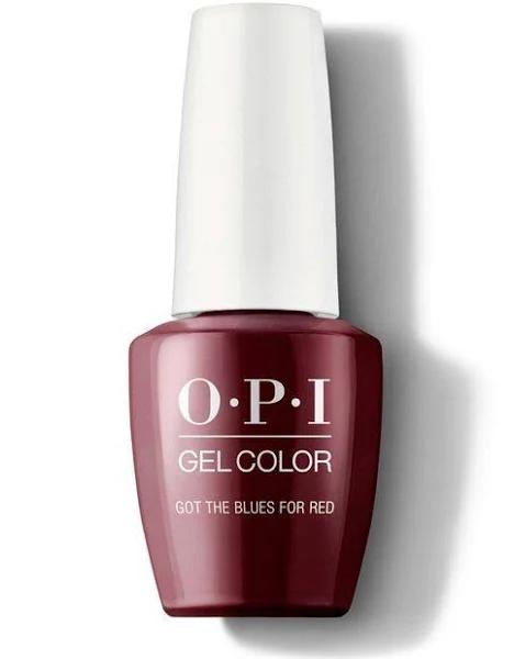 OPI GelColor Gel Polish GCW52 (15ml) Got The Blues For Red