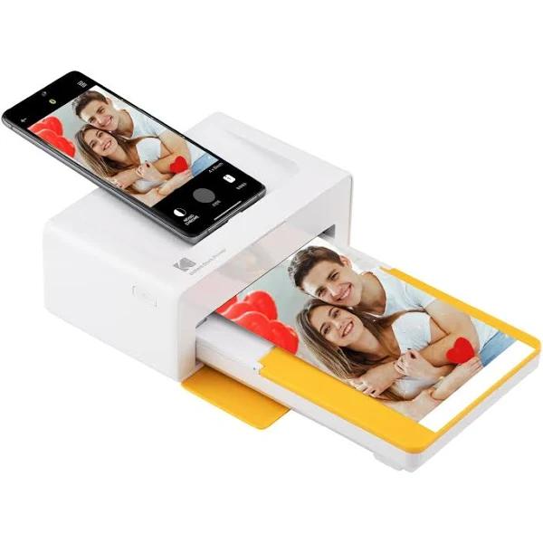 Kodak Dock Plus 4PASS Instant Photo Printer (4x6 Inches) + 10 Sheets