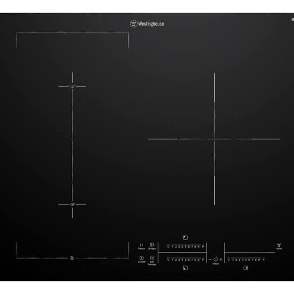 Westinghouse WHI635BD 60cm 3 Zone Induction Cooktop