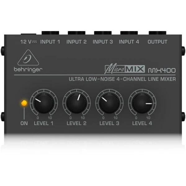 Behringer Micromix MX400 4 Channel Line Mixer