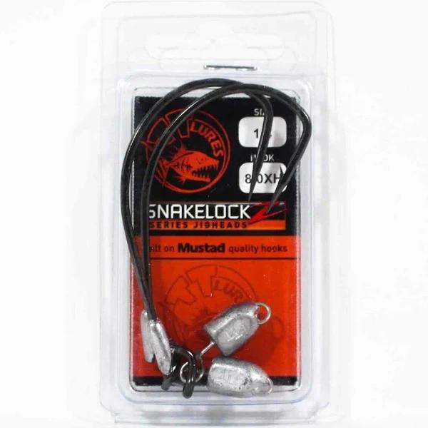 Tackle Tactics SnakelockZ 1/4 oz Jig Heads