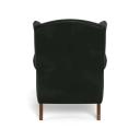 Classic Wing Leather Armchair Black by Freedom