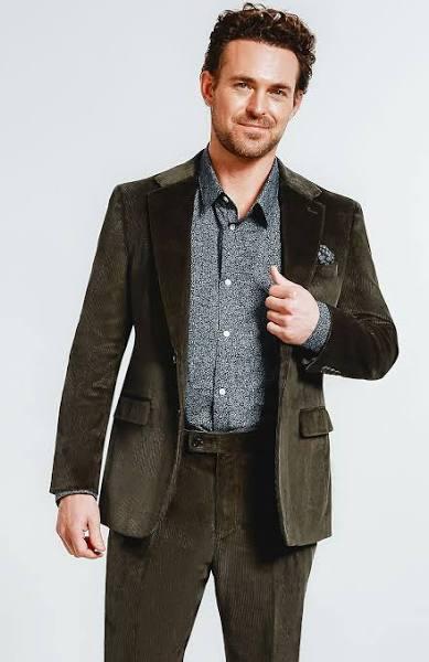 Dobell Green Corduroy Jacket