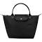 Longchamp Le Pliage Original Shoulder Bag (Small, Black)