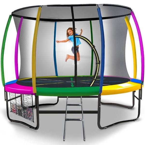 Kahuna 16ft Trampoline - Rainbow