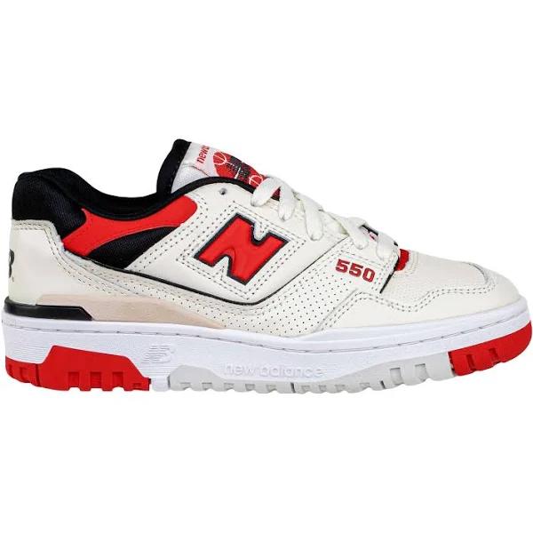 New Balance 550 Sea Salt True Red