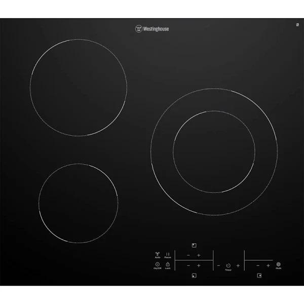 Westinghouse WHC633BD 60cm Black Ceramic Cooktop - The Appliance Guys