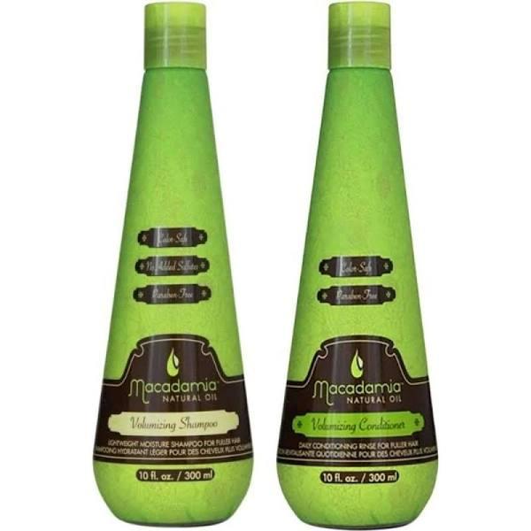 Macadamia Natural Oil Volumizing Shampoo & Conditioner 300ml Duo