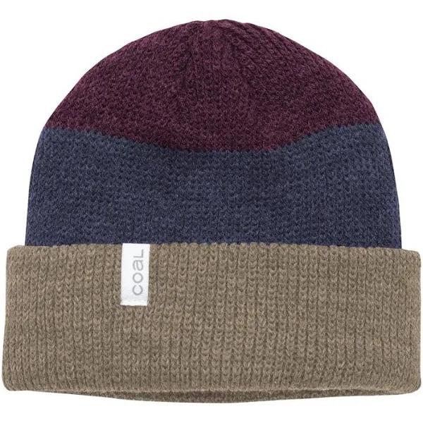 Coal Frena Beanie (Dirt Brown Stripe)