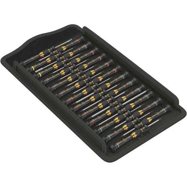 Wera Kraftform Micro ESD Big Pack 1 Screwdriver Set For Electronic Applications, 25 Pieces, 05134019001