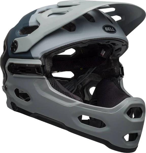 Bell Super 3R MIPS Helmet - Grey/Gunmetal M