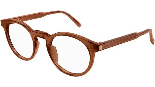 Dunhill DU0059OA Asian Fit 008 Men's Glasses Brown Size 53 - Private Health Rebate - Blue Light Block Available