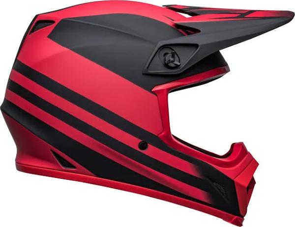 Bell MX-9 MIPS Helmet Disrupt Matte Black/Red / Large