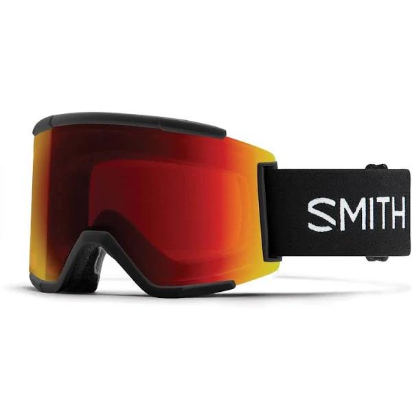 Smith Squad XL Black ChromaPop Sun Red Mirror