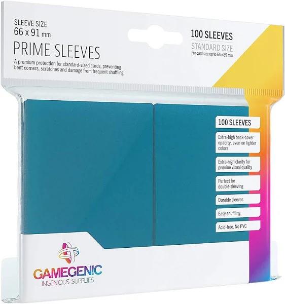 Gamegenic Prime Blue - 100 Sleeves