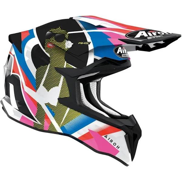 Airoh Strycker MX Helmet View Gloss XS