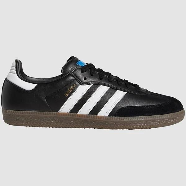 adidas-Samba ADV Shoes-Men-Core Black / Cloud White / Gum-M 9 / W 10