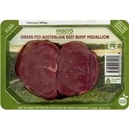 Macro Grass Fed Australian Beef Rump Steak 300g