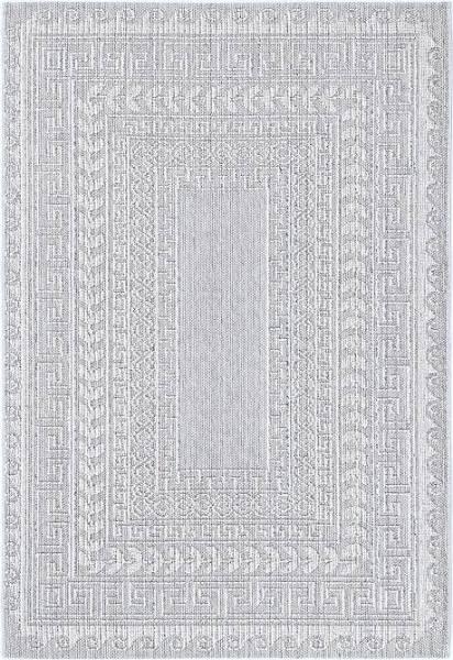 Aura Grey Indoor Outdoor Rug - 240x330cm