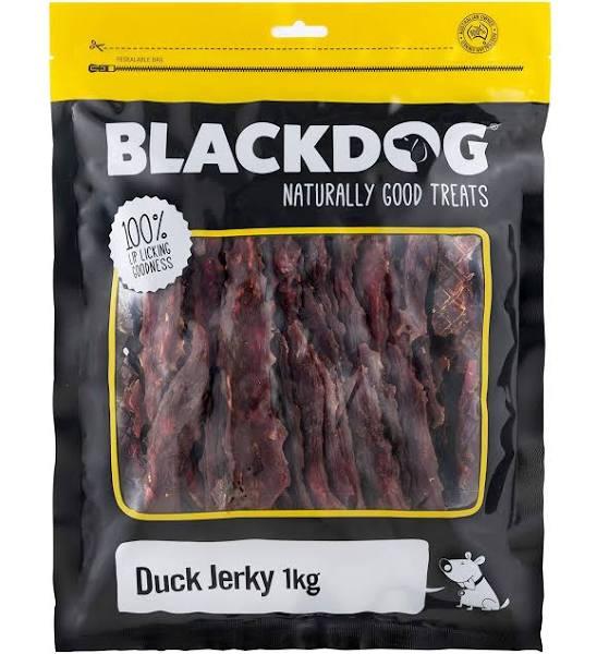 Blackdog Duck Jerky Dog Treats - 1kg