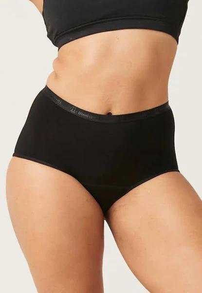 Modibodi Period Classic Full Brief Light-Moderate / Black / 20/3XL