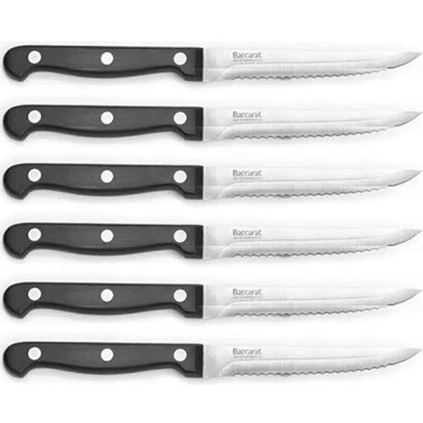 Sabre 6 Piece Steak Knife Set Baccarat