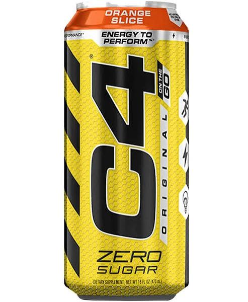 C4 Carbonated On The Go RTD by Cellucor 473ml / Orange Slice