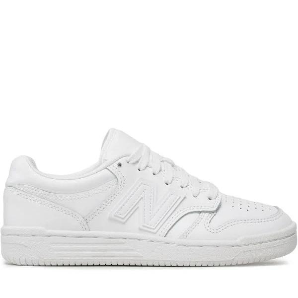 New Balance 480 Shoes Pure White Kids - 37