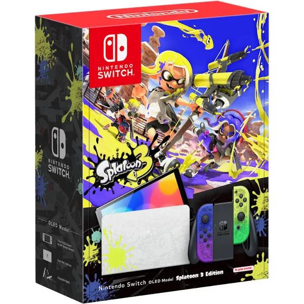 Nintendo Switch Console OLED Model - Splatoon 3 Edition