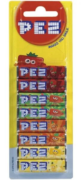 Pez Fruit Mix Refill 8 Pack