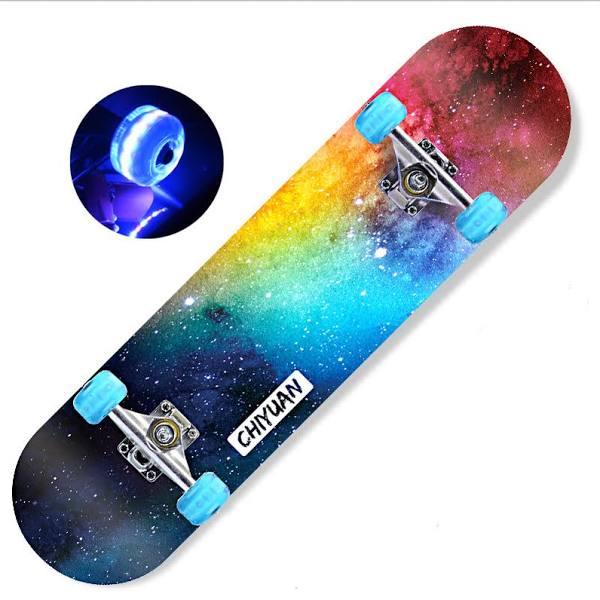 31'' 80cm Star Cloud New Sealed Kids Skateboard Light Up Wheels