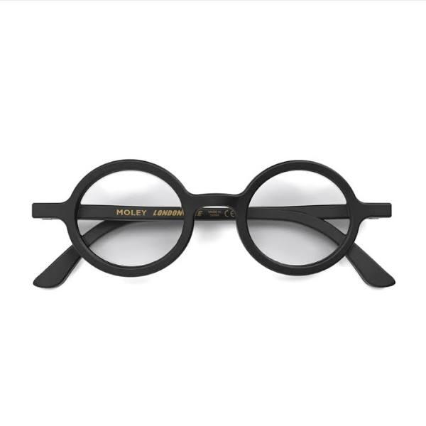 London Mole Moley Blue Blocker Glasses - Matte Black