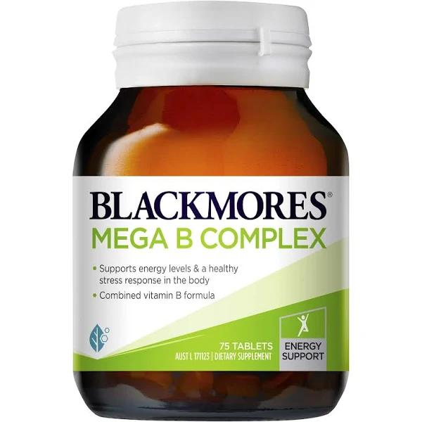 Blackmores Mega B Complex (75 Tablets)