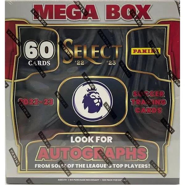 2022-23 Panini Soccer Select Premier League Trading Card Mega Box