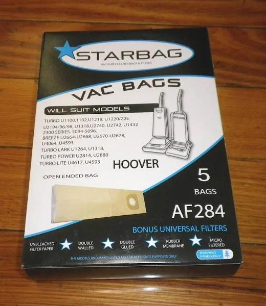 Hoover TurboLark, TurboPower, Breeze Vacuum Cleaner Bags - Part #AF284