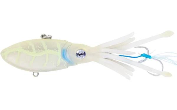 Nomad Squidtrex Soft Vibe Lure WTG - White Glow / 85mm - 21g