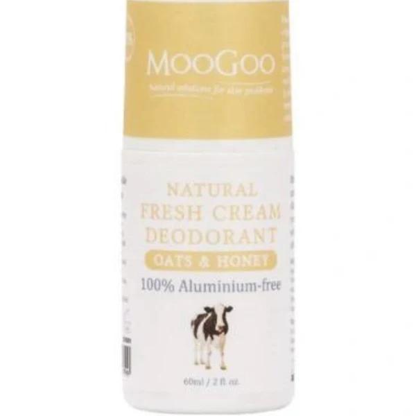 MooGoo Fresh Cream Deodorant 60 ml / Oats & Honey