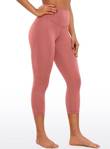 CRZ Yoga Butterluxe High Waisted Capris Workout Leggings For Women 21 - Lounge Leggings Buttery Soft Yoga Pants